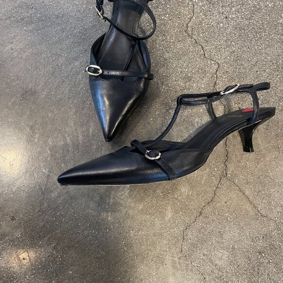 Larroude Grace Pump in Black Sz 9 - Picture 5 of 8